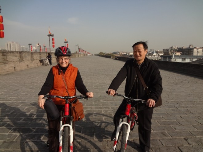 One speed bikes with front suspension were the ticket for this ride.