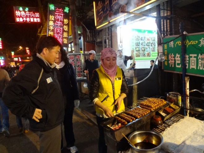 This reminded me of Latin American churros – doughy deep fried bread rolled in sweet and savoury spices